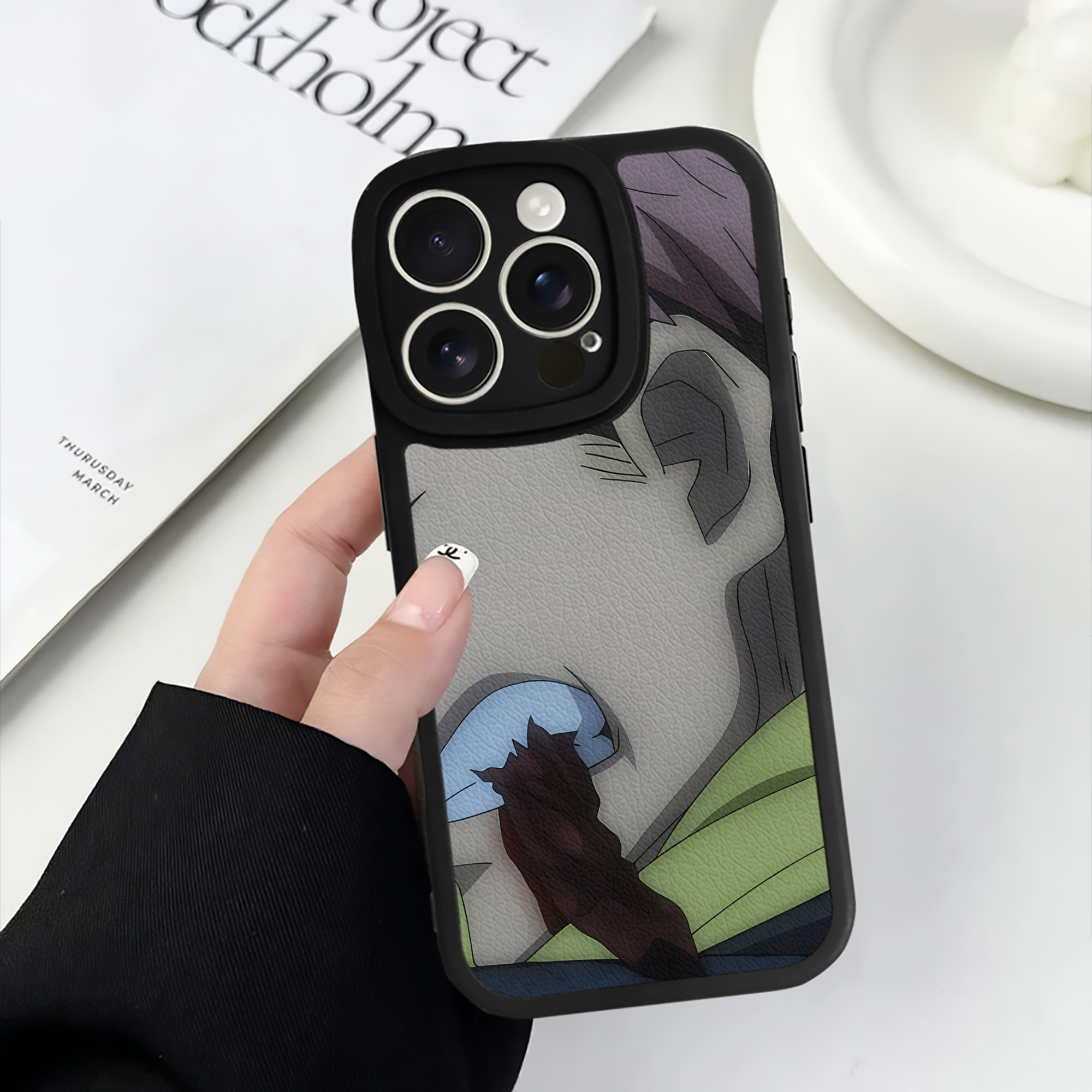 （画像用） SPY×FAMILY间谍家家酒 【iPhone 16シリーズ対応】シリコンスマホケース（レザー調） 材質：シリコン